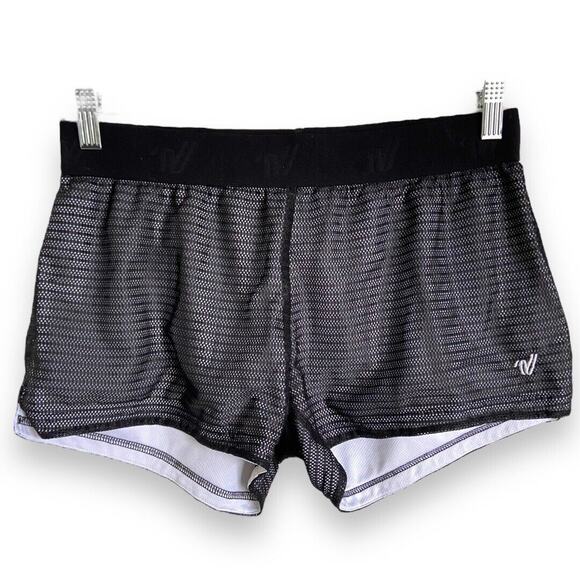 5/$35    Varsity Spirit Womens Cheer Shorts Sz M Black Mesh Workout Cheerleading - Picture 1 of 6